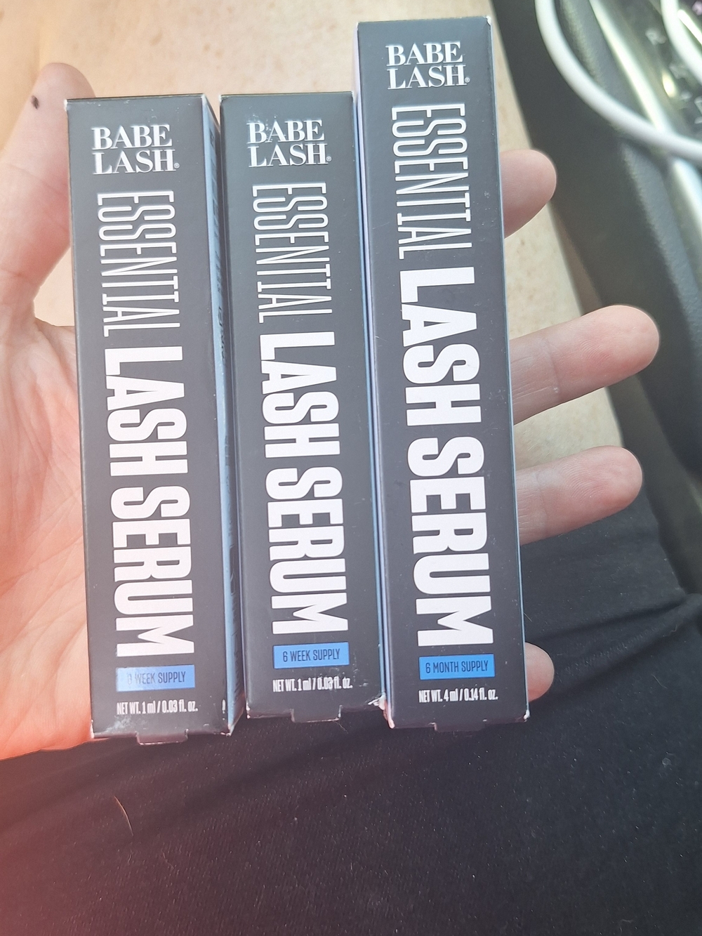 Babe Lash Essential Lash Serum - Black Packaging